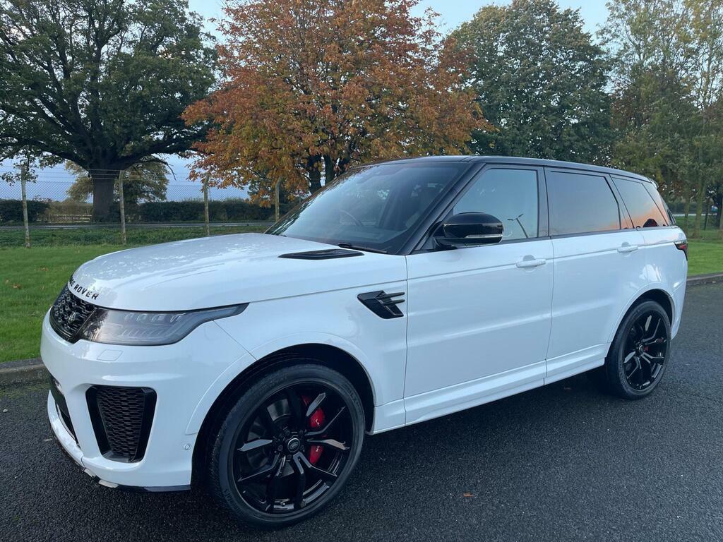 Land Rover Range Rover Sport 5.0 P575 V8 Svr 4Wd Euro 6 S S White