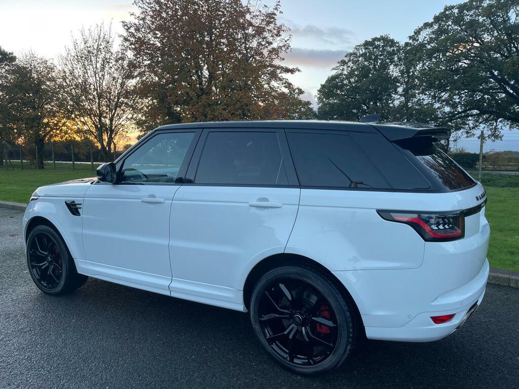 Land Rover Range Rover Sport 5.0 P575 V8 Svr 4Wd Euro 6 S S White #3