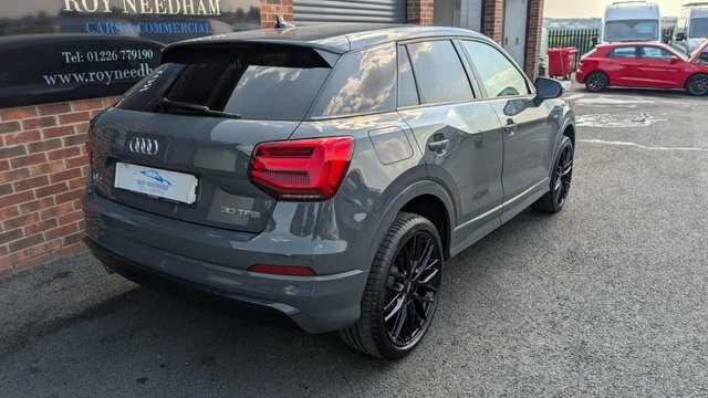 Audi Q2 1.0 Tfsi 30 Black Edition Suv Eu EK69OHB Black #6