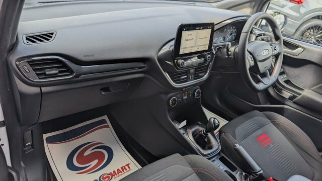 Ford Fiesta 1.0T Ecoboost Mhev St-line Edition Hatchback P White #4
