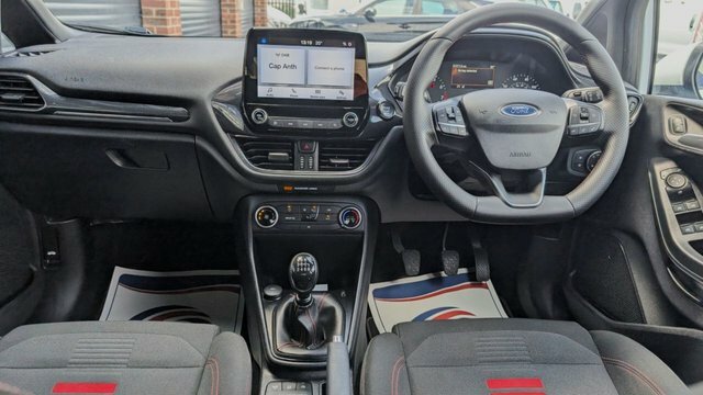 Ford Fiesta 1.0T Ecoboost Mhev St-line Edition Hatchback P White #3