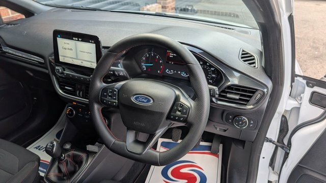 Ford Fiesta 1.0T Ecoboost Mhev St-line Edition Hatchback P White #2