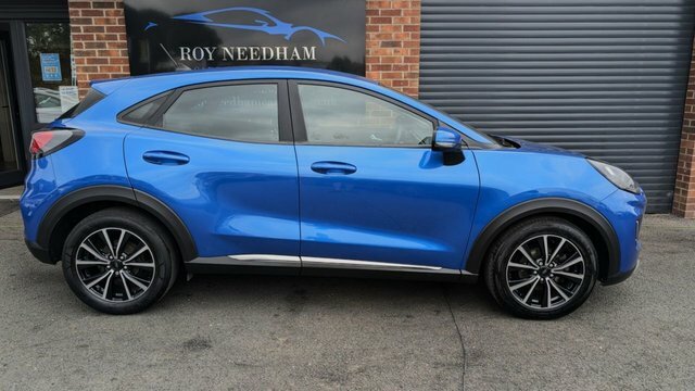 Ford Puma 1.0T Ecoboost Mhev Titanium Suv Hybrid Blue