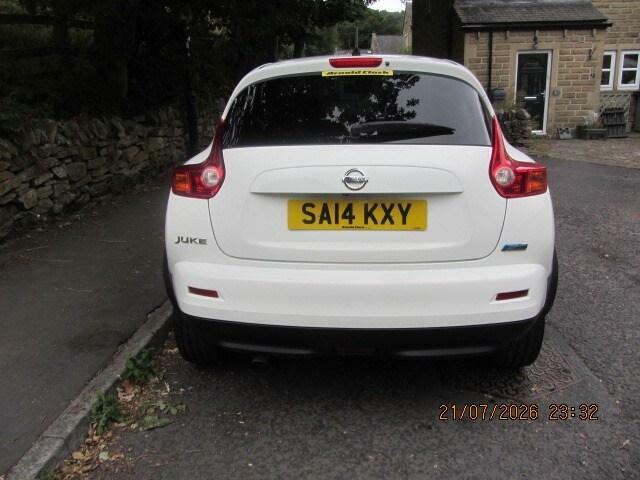 Nissan Juke 1.5 Dci N-tec Start Stop White #4