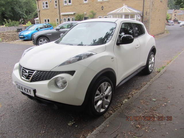 Nissan Juke 1.5 Dci N-tec Start Stop White