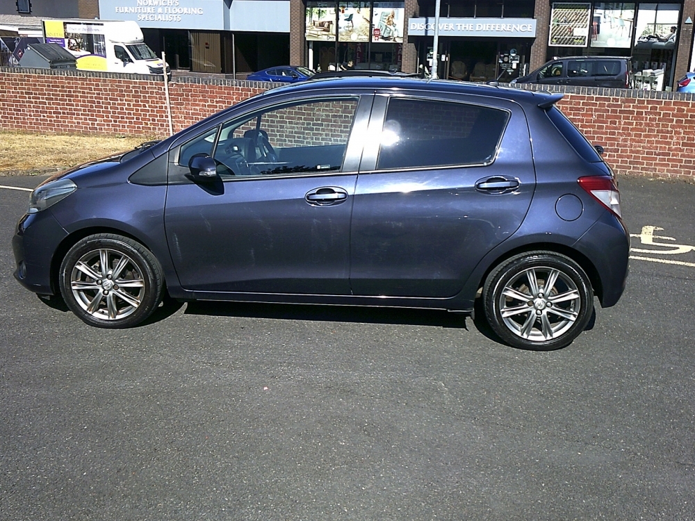 Toyota Yaris Tr Blue #2