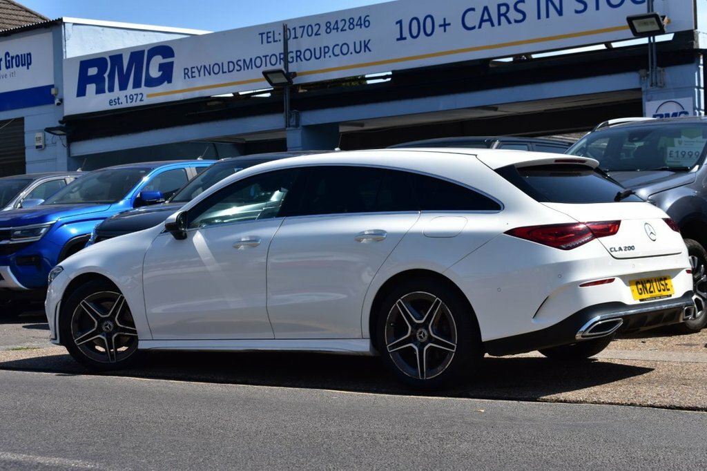 Mercedes-Benz CLA Class 1.3L Amg Line GN21USE White #5