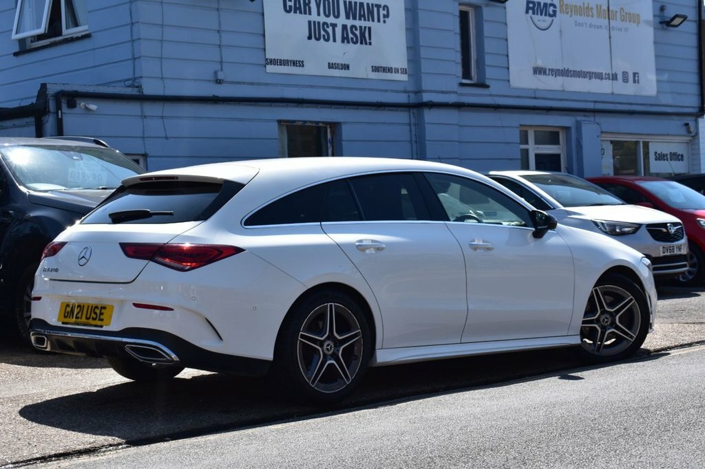 Mercedes-Benz CLA Class 1.3L Amg Line GN21USE White #4