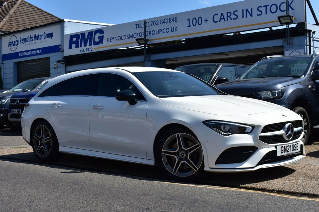 Mercedes-Benz CLA Class 1.3L Amg Line GN21USE White #3