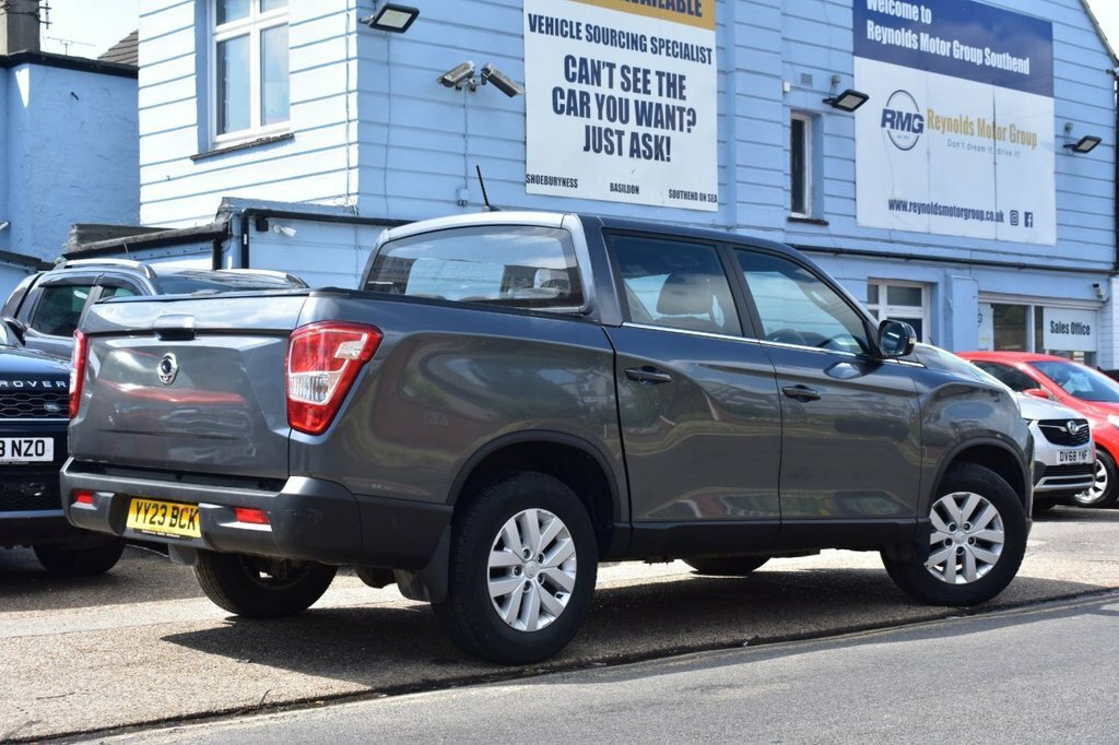 SsangYong Musso 2.2L Ex YY23BCK Grey #4