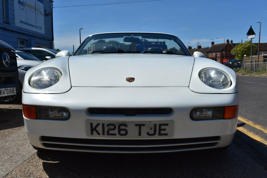 Porsche 968 Convertible White #4