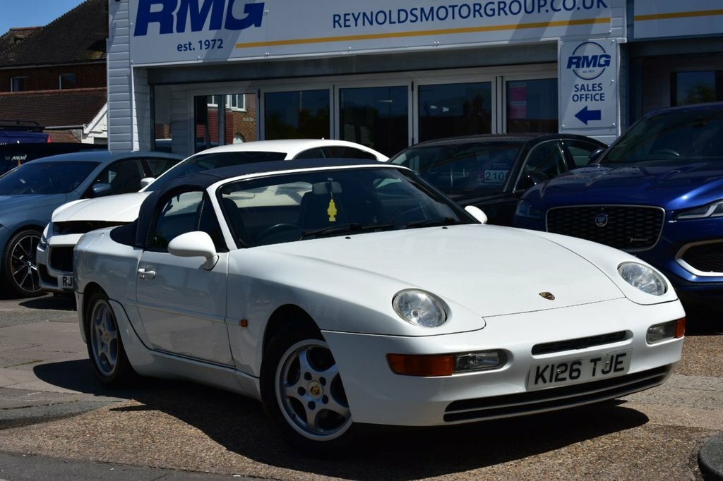 Porsche 968 Convertible White
