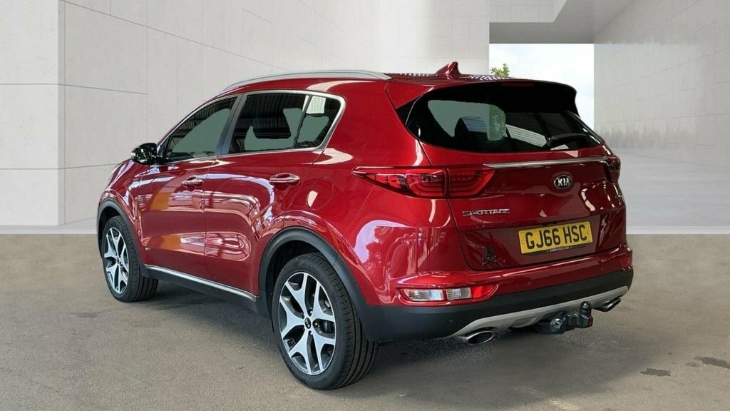 Kia Sportage 2L Gt-line GJ66HSC Red #3