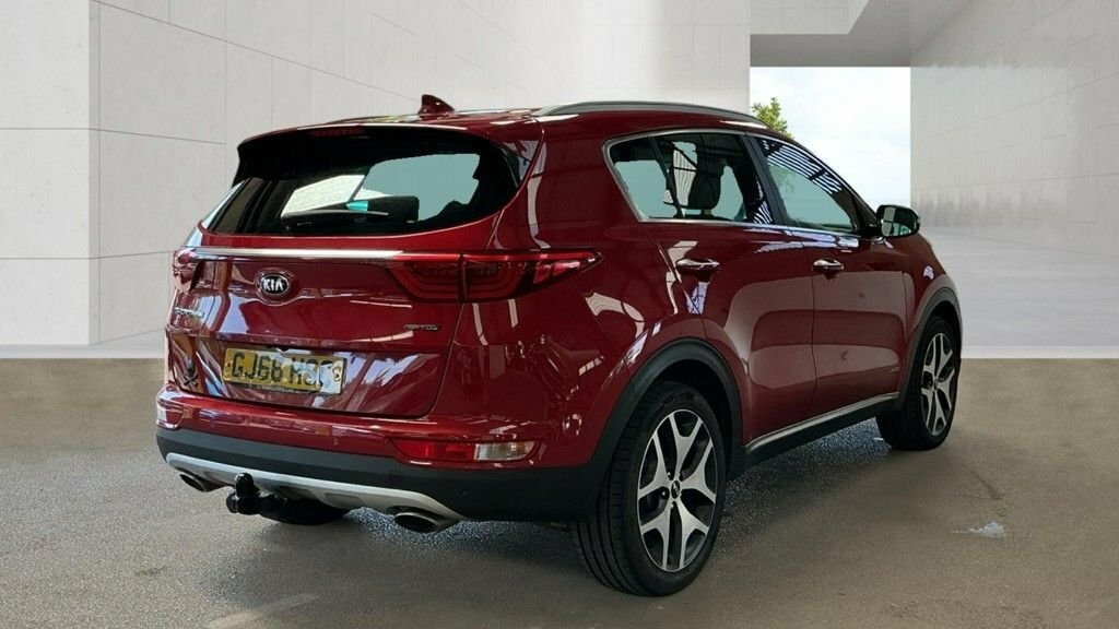 Kia Sportage 2L Gt-line GJ66HSC Red #4