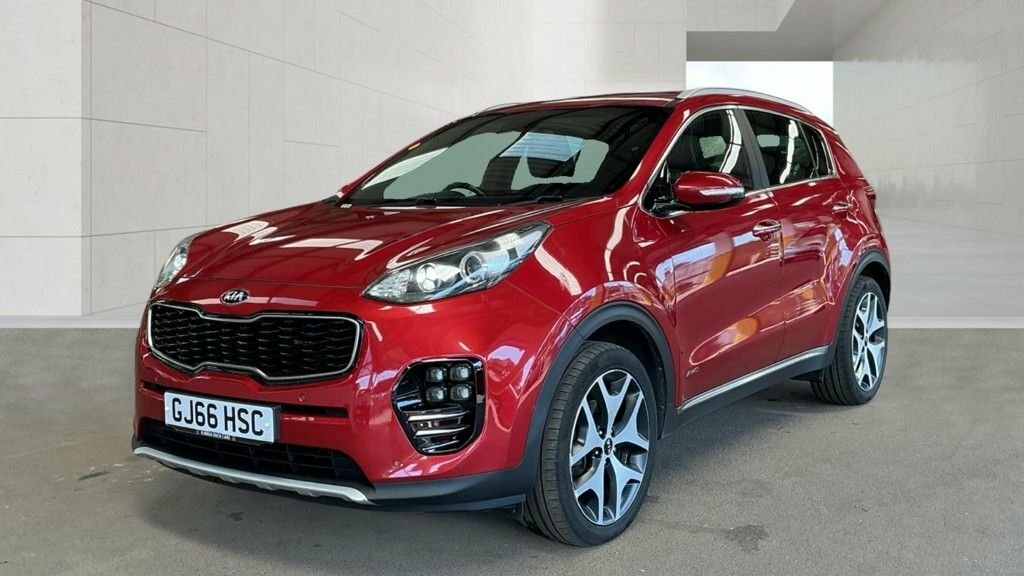 Kia Sportage 2L Gt-line GJ66HSC Red #2
