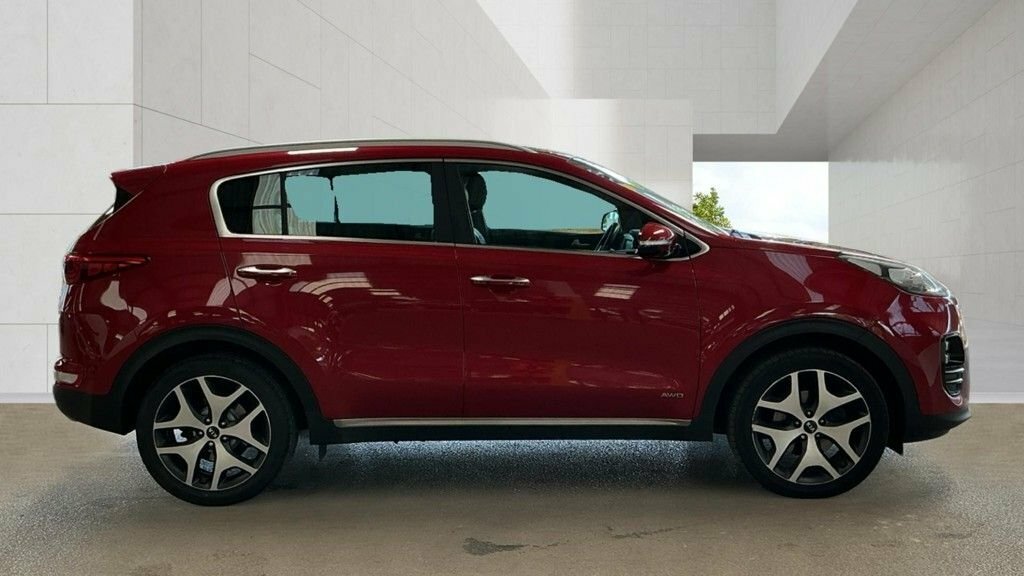 Kia Sportage 2L Gt-line GJ66HSC Red #6