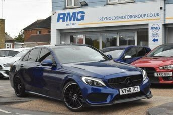 Mercedes-Benz C Class 2L Amg Line Blue