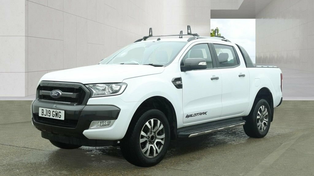 Ford Ranger 3L Wildtrak BJ19GWG White #2