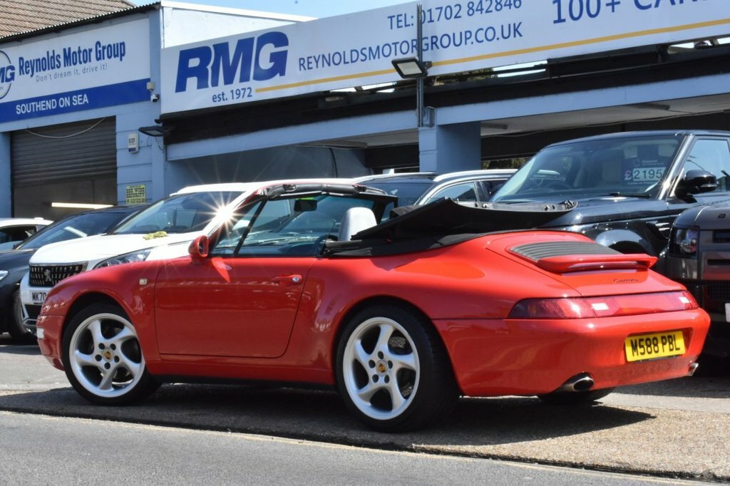 Porsche 911 Convertible Red #5