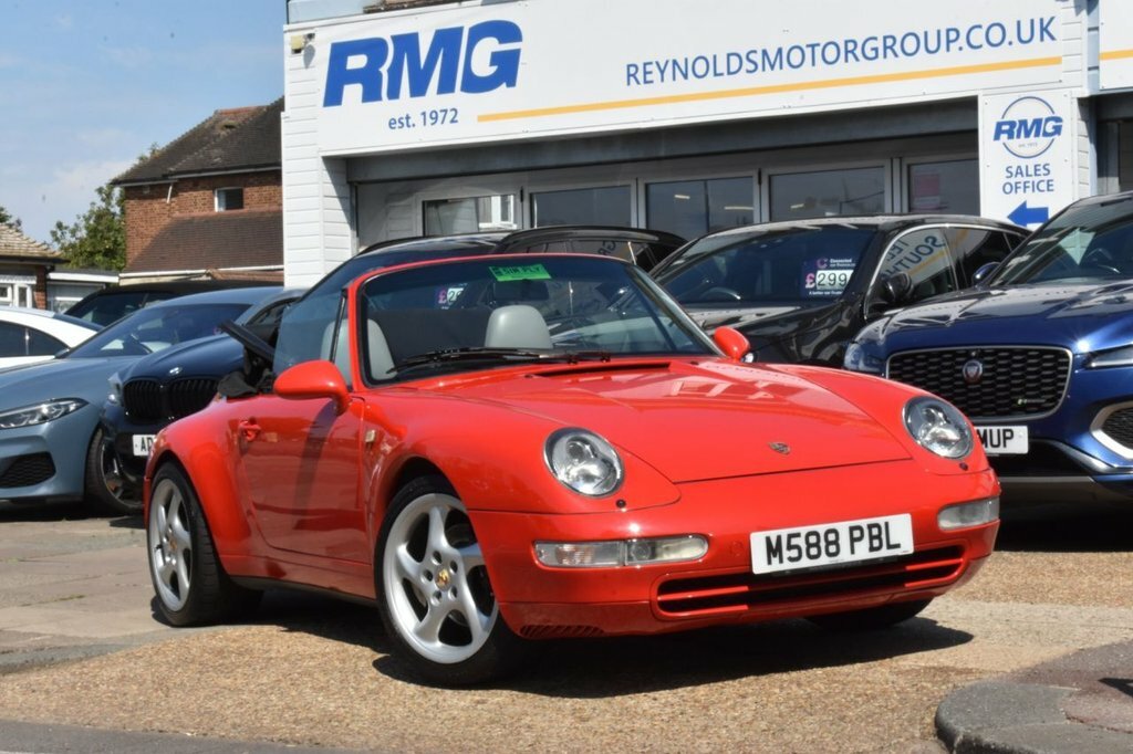 Porsche 911 Convertible Red