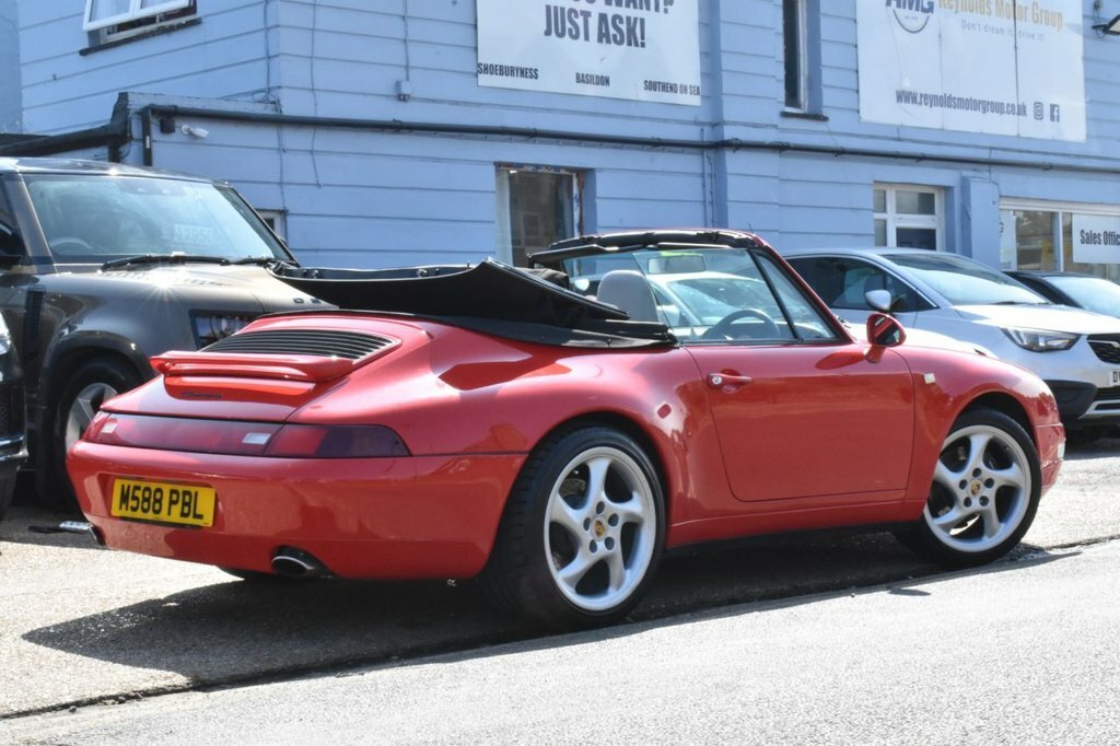 Porsche 911 Convertible Red #4