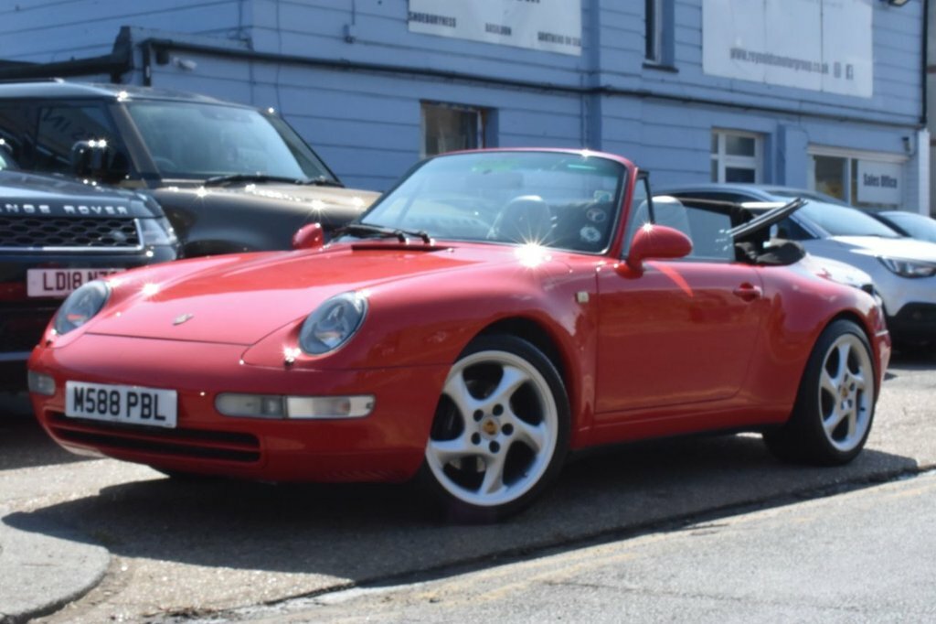 Porsche 911 Convertible Red #6