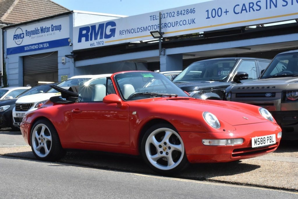 Porsche 911 Convertible Red #3