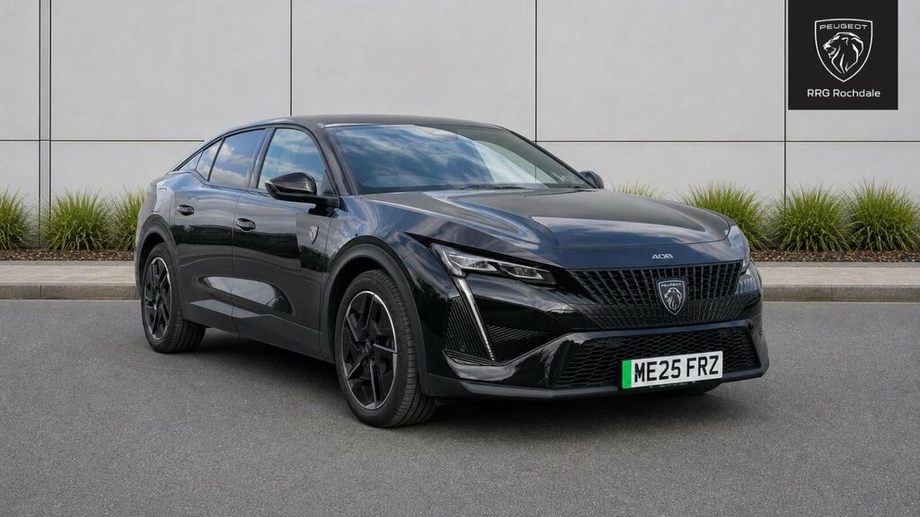 Peugeot 408 58Kwh Gt Fastback Black