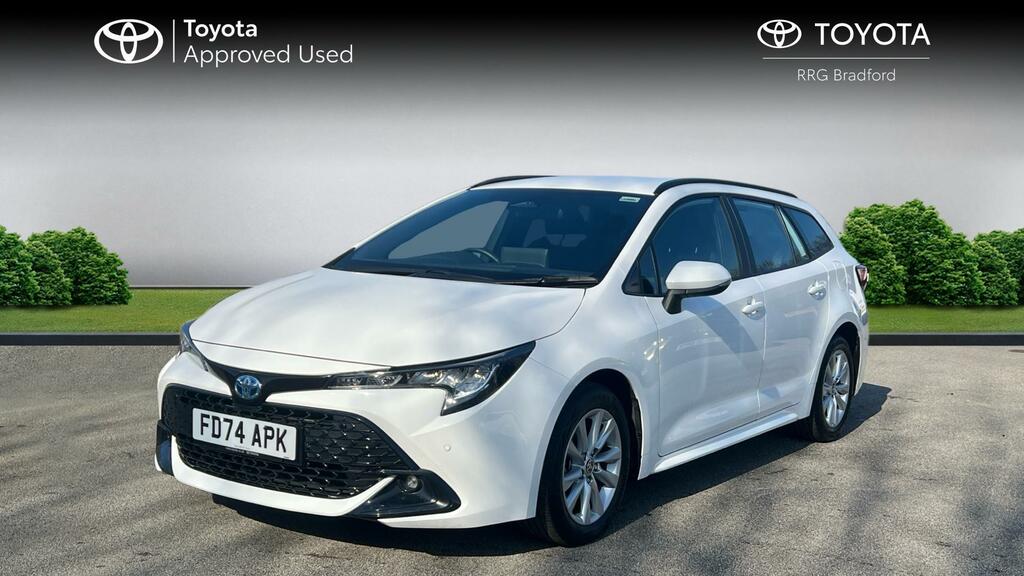 Toyota Corolla 1.8 Vvt-h Icon Touring Sports Cvt Euro 6 Ss FD74APK White #3