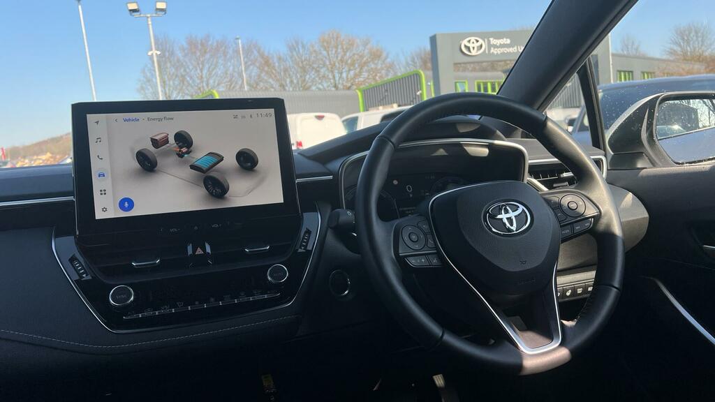 Toyota Corolla 1.8 Vvt-h Icon Touring Sports Cvt Euro 6 Ss FD74APK White #6