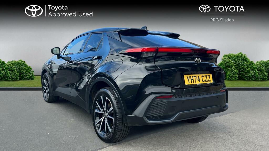 Toyota C-Hr 2.0 Vvt 13.6Kwh Design Cvt Euro 6 Ss YH74CZZ Black #4