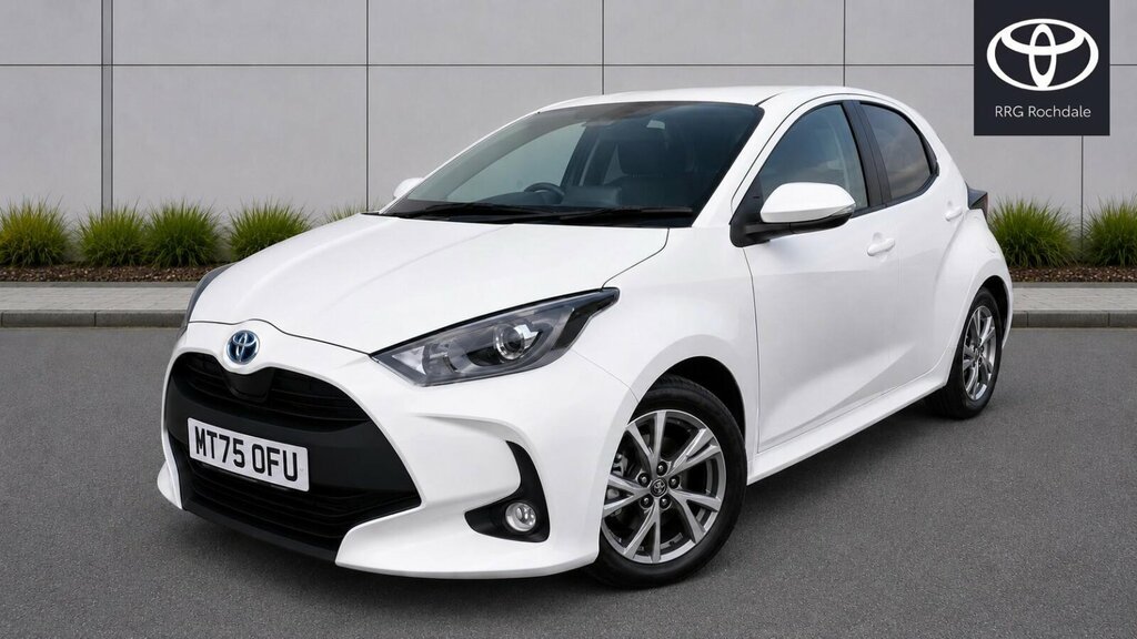 Toyota Yaris 1.5 Vvt-h Icon E-cvt Euro 6 Ss White #3
