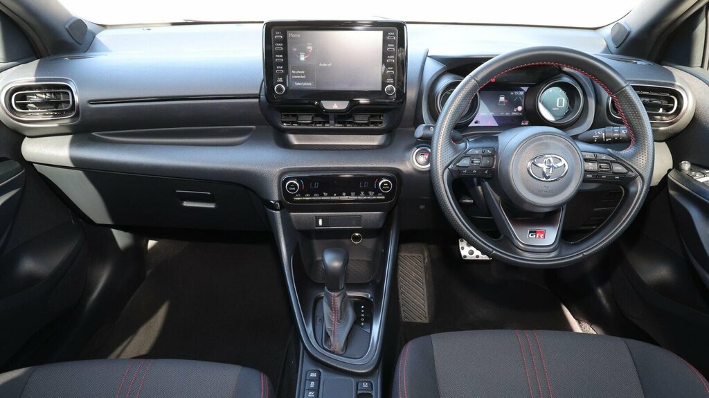 Toyota Yaris 1.5 Vvt-h Gr Sport E-cvt Euro 6 Ss FX23YPY White #6