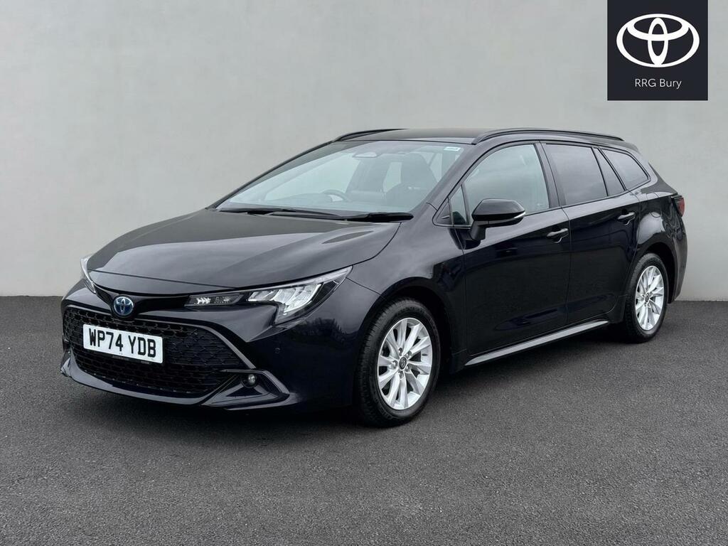 Toyota Corolla 2.0 Vvt-h Icon Touring Sports Cvt Euro 6 Ss Black #3