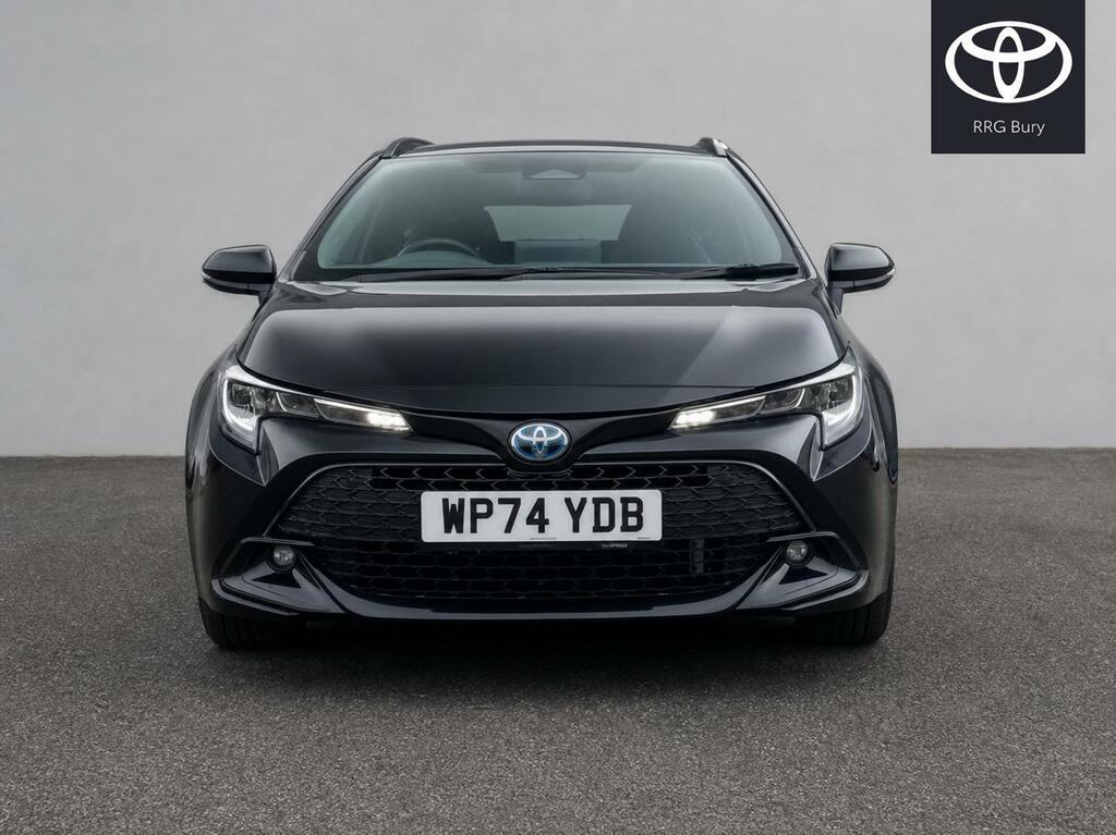 Toyota Corolla 2.0 Vvt-h Icon Touring Sports Cvt Euro 6 Ss Black #2