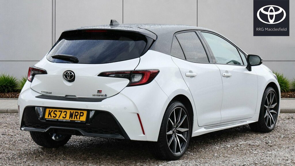 Toyota Corolla 2.0 Vvt-h Gr Sport Cvt Euro 6 Ss KS73WRP White #2