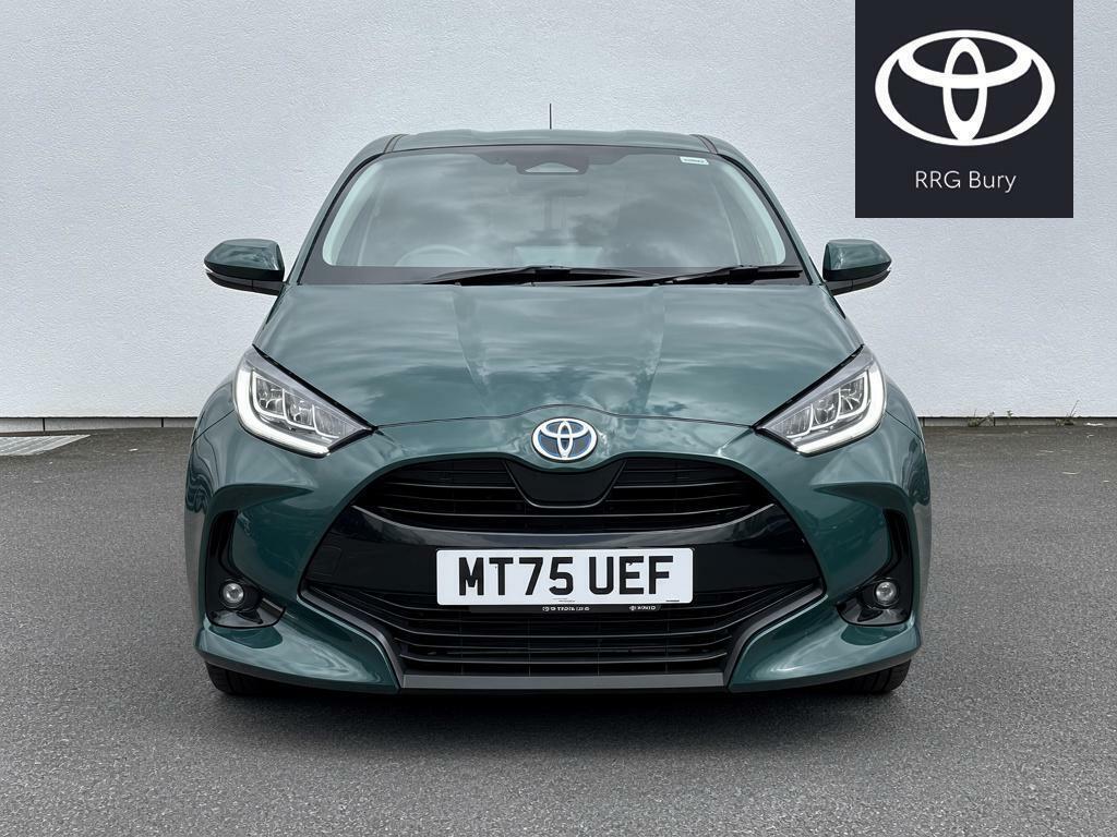 Toyota Yaris 1.5 Vvt-h Design E-cvt Euro 6 Ss MT75UEF Green #2