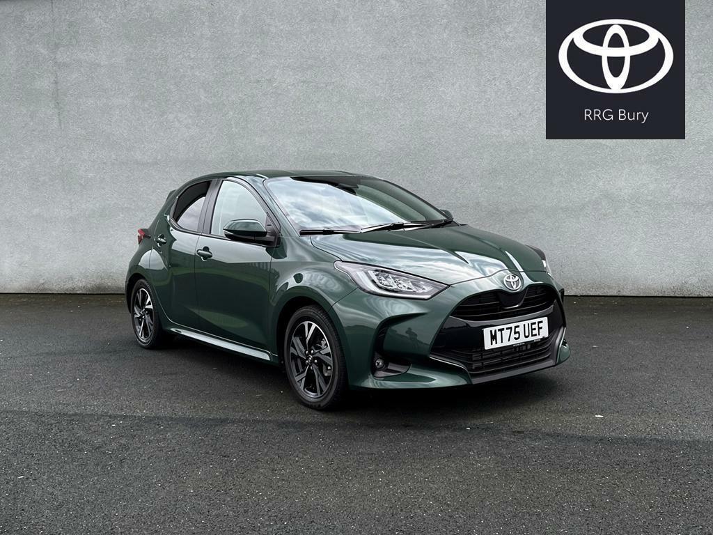 Toyota Yaris 1.5 Vvt-h Design E-cvt Euro 6 Ss MT75UEF Green