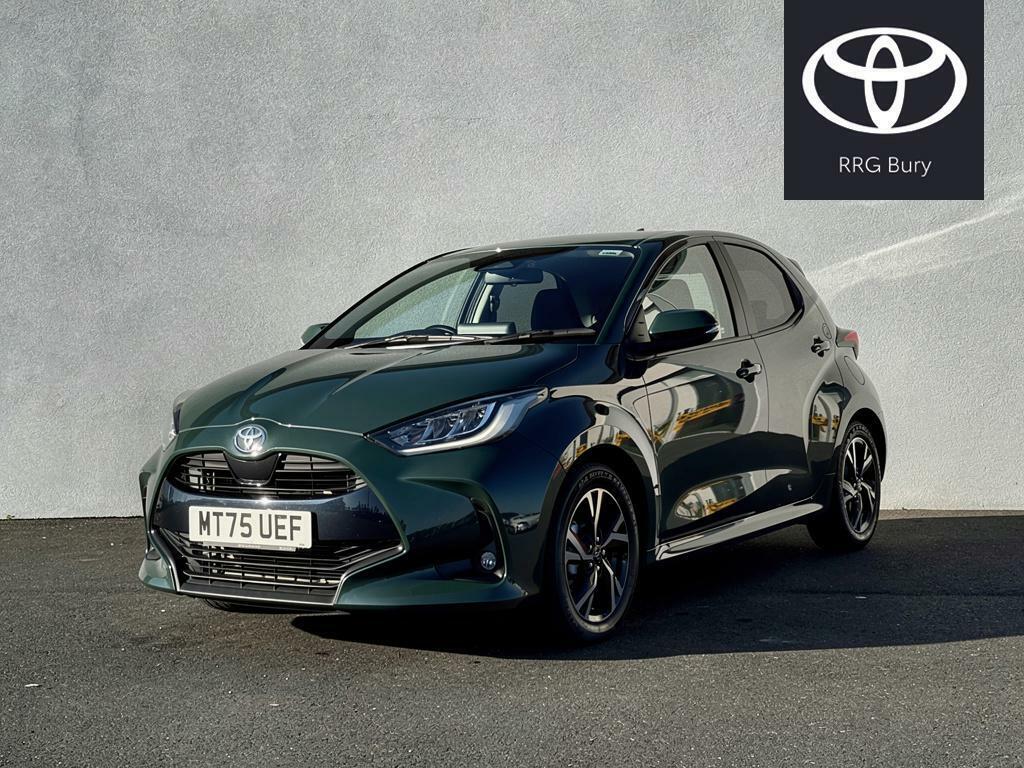 Toyota Yaris 1.5 Vvt-h Design E-cvt Euro 6 Ss MT75UEF Green #3