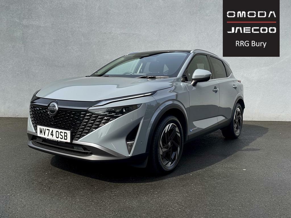 Nissan Qashqai 1.5 H E-power N-connecta Euro 6 Ss MV74OSB Grey #4