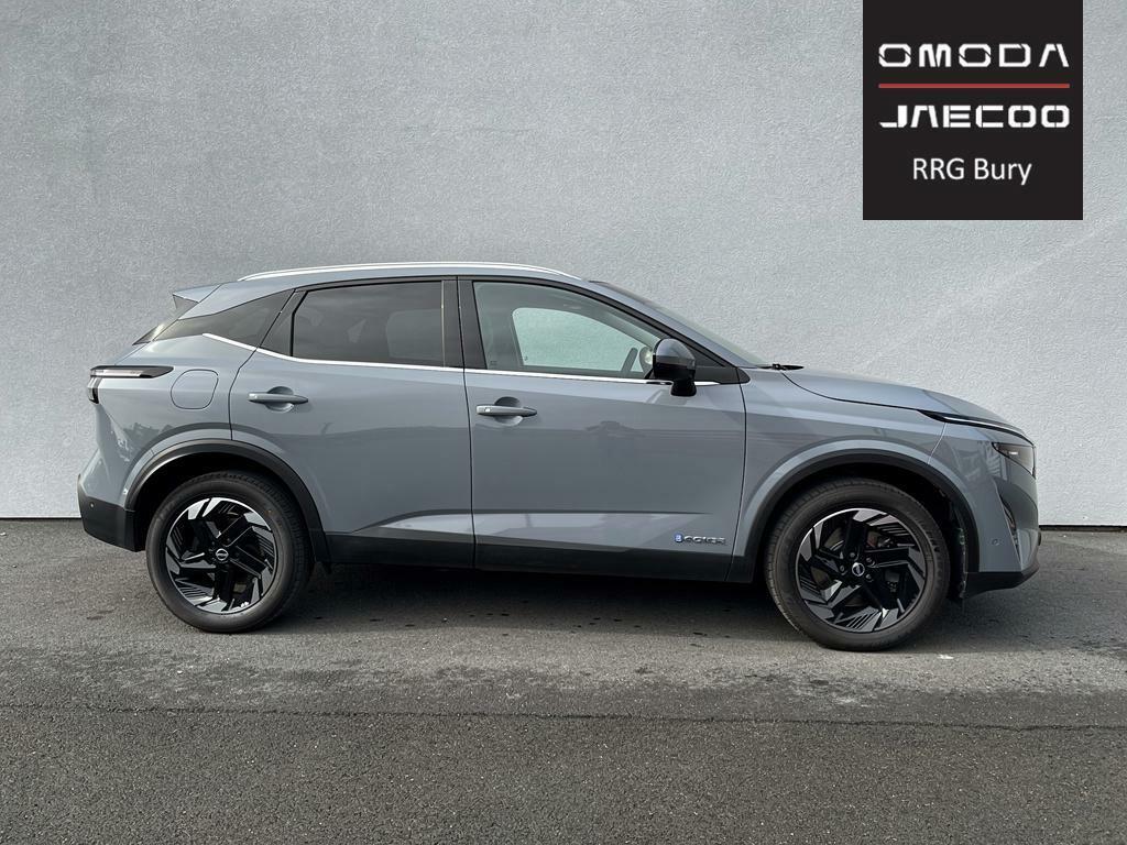 Nissan Qashqai 1.5 H E-power N-connecta Euro 6 Ss MV74OSB Grey #6