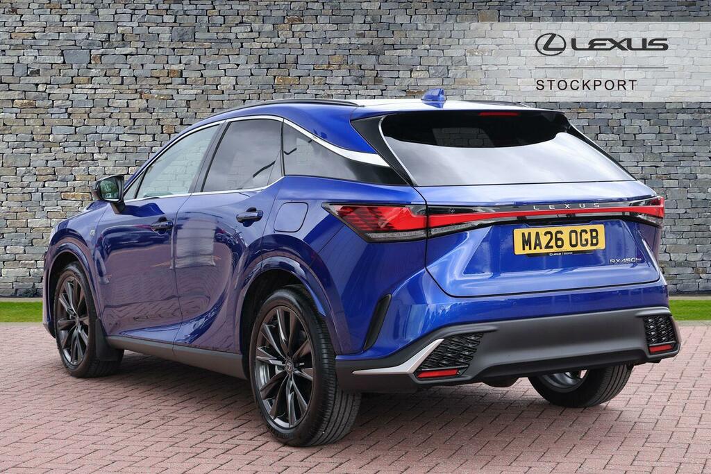 Lexus RX 2.5 450H 18.1Kwh F Sport Design Suv Pl MA26OGB Blue #4
