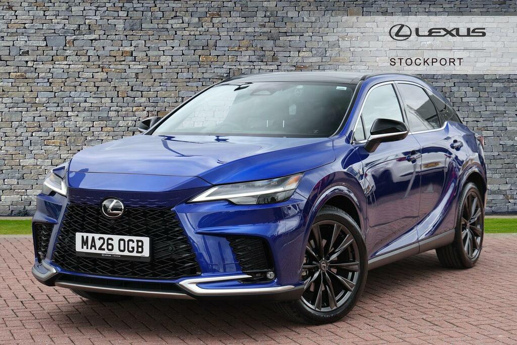 Lexus RX 2.5 450H 18.1Kwh F Sport Design Suv Pl MA26OGB Blue #3
