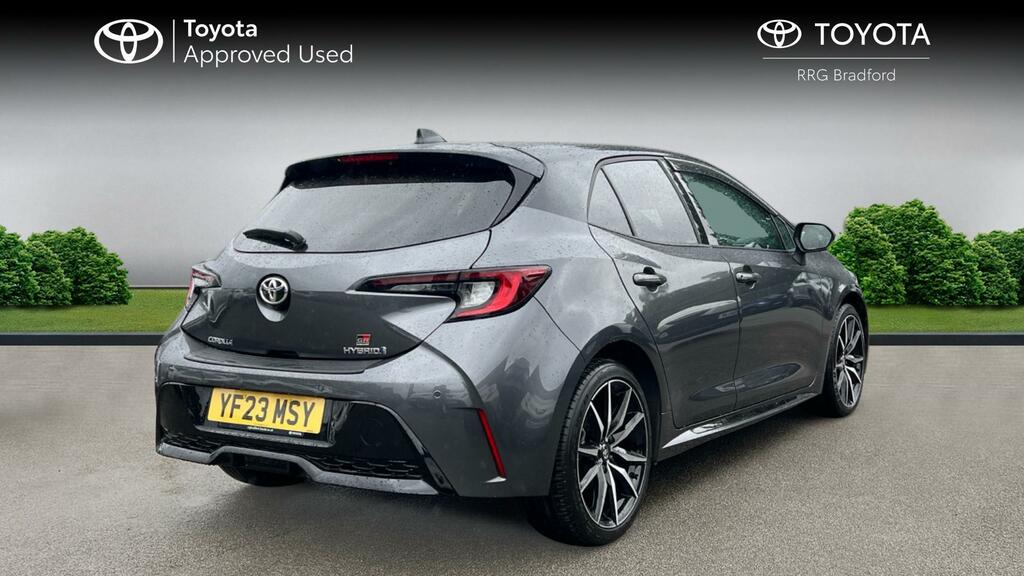 Toyota Corolla 1.8 Vvt-h Gr Sport Cvt Euro 6 Ss YF23MSY Grey #2