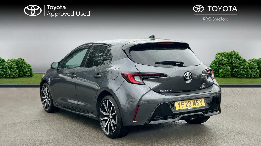 Toyota Corolla 1.8 Vvt-h Gr Sport Cvt Euro 6 Ss YF23MSY Grey #4