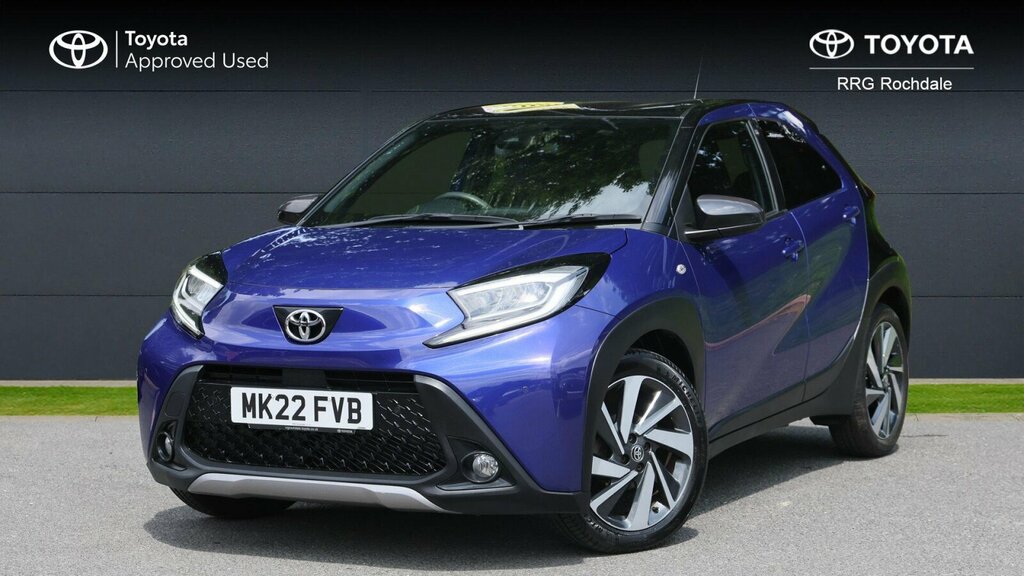 Toyota Aygo X 1.0 Vvt-i Exclusive X-shift Euro 6 Ss MK22FVB Blue #3