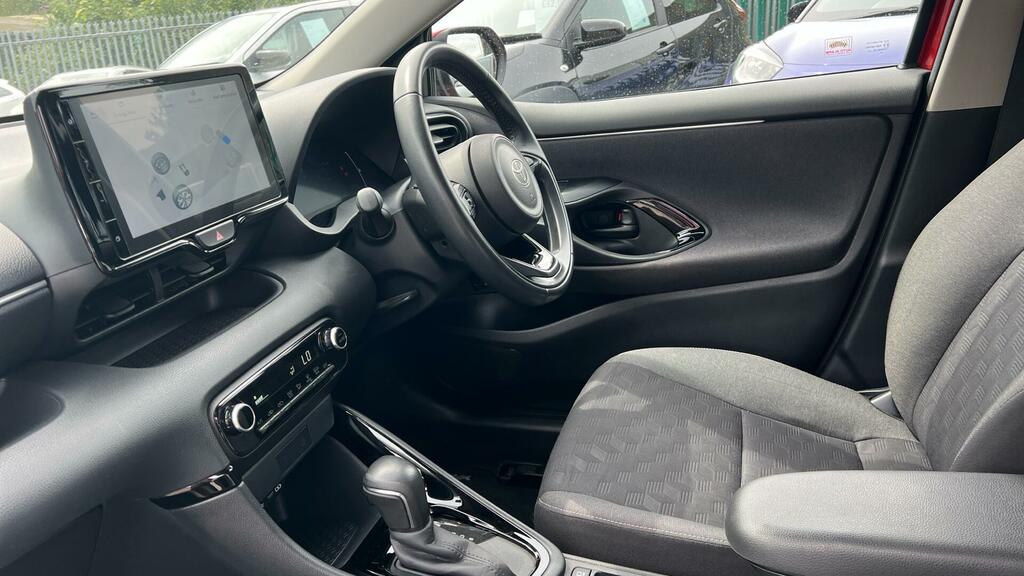 Toyota Yaris 1.5 Vvt-h Design E-cvt Euro 6 Ss YH24WJT Red #5