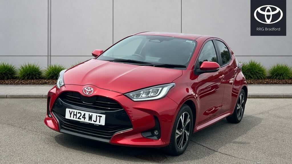 Toyota Yaris 1.5 Vvt-h Design E-cvt Euro 6 Ss YH24WJT Red #3