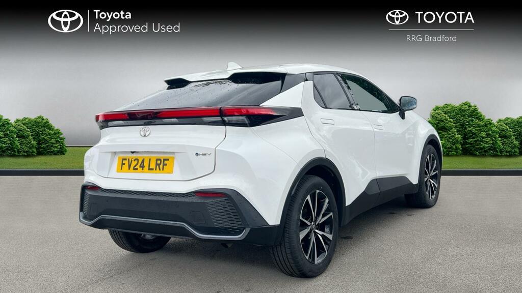 Toyota C-Hr 1.8 Vvt-h Design Cvt Euro 6 Ss FV24LRF White #2