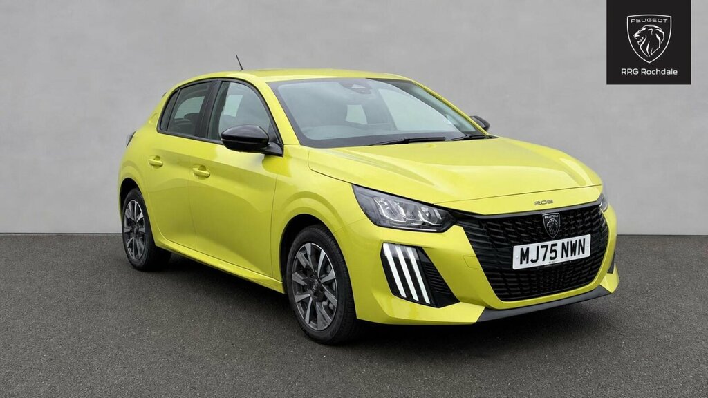 Peugeot 208 1.2 Puretech Style Euro 6 Ss Yellow